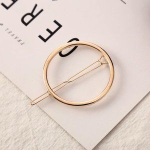 Circle Geometric Hair Pin